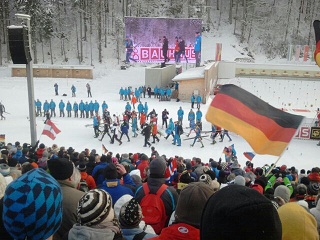 Foto vom Biathlon-Weltcup in Ruhpolding