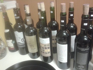 Foto vom Weinseminar 2012