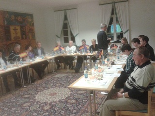 Foto vom Weinseminar 2012