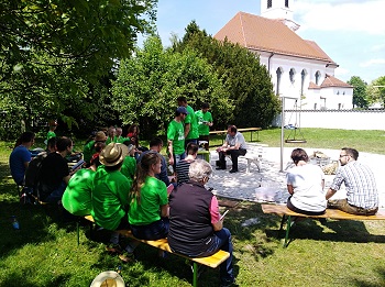 Foto von der 72-Stunden-Aktion in Herbertshofen