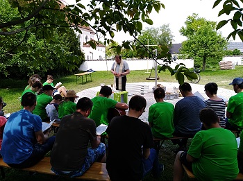 Foto von der 72-Stunden-Aktion in Herbertshofen