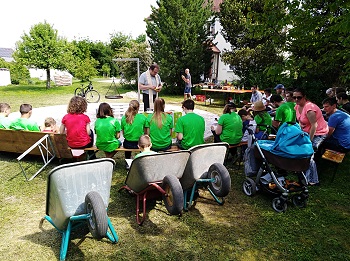 Foto von der 72-Stunden-Aktion in Herbertshofen