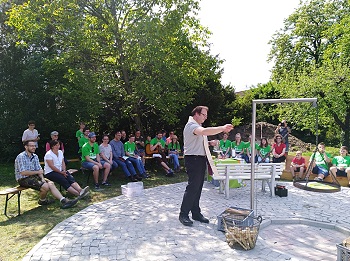 Foto von der 72-Stunden-Aktion in Herbertshofen