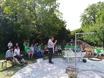 Foto von der 72-Stunden-Aktion in Herbertshofen