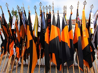 Foto der Banner aus der Di&ouml;zese Augsburg