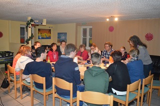 Foto vom gemeinsamen Backen