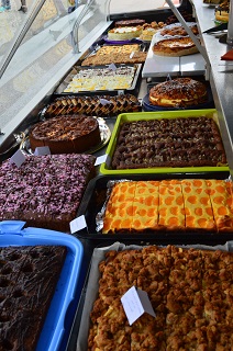 Foto vom Kuchenbuffett beim Familientag