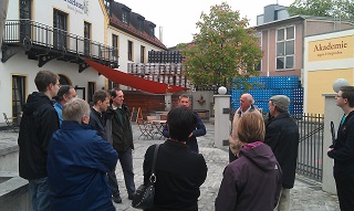 Foto der Brauereibesucher