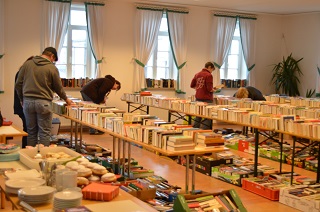 Foto vom B�cherflohmarkt