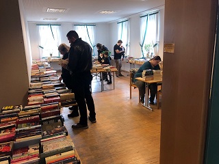 Foto vom B&uuml;cherflohmarkt