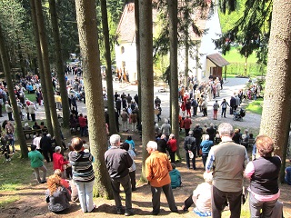 Foto der Gottesdienstbesucher