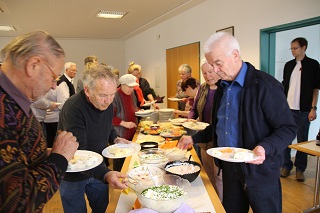 Foto vom Fastenessen