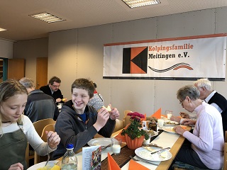 Foto vom Fastenessen 2018