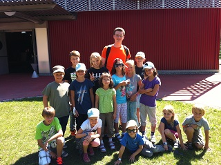 Foto der Teilnehmer am Ferienprogramm der Kolpingsfamilie Meitingen