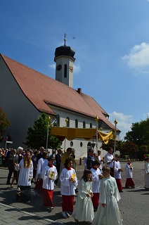 Foto von der Prozession