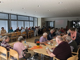 Foto vom Seniorennachmittag