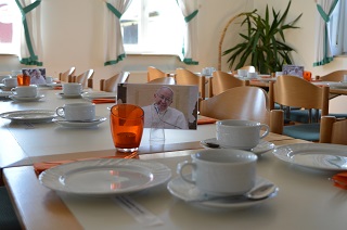 Foto der Tischdekoration