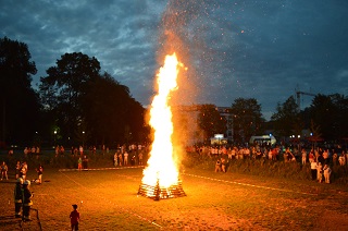 Foto vom Johannifeuer