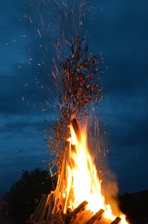Foto vom Johannisfeuer