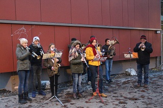 Foto von der Martinsfeier