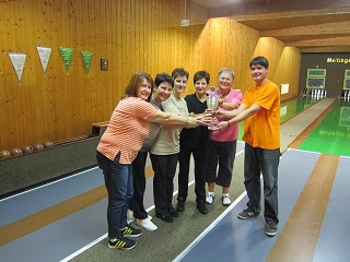 Foto vom Bezirkskegeln 2013